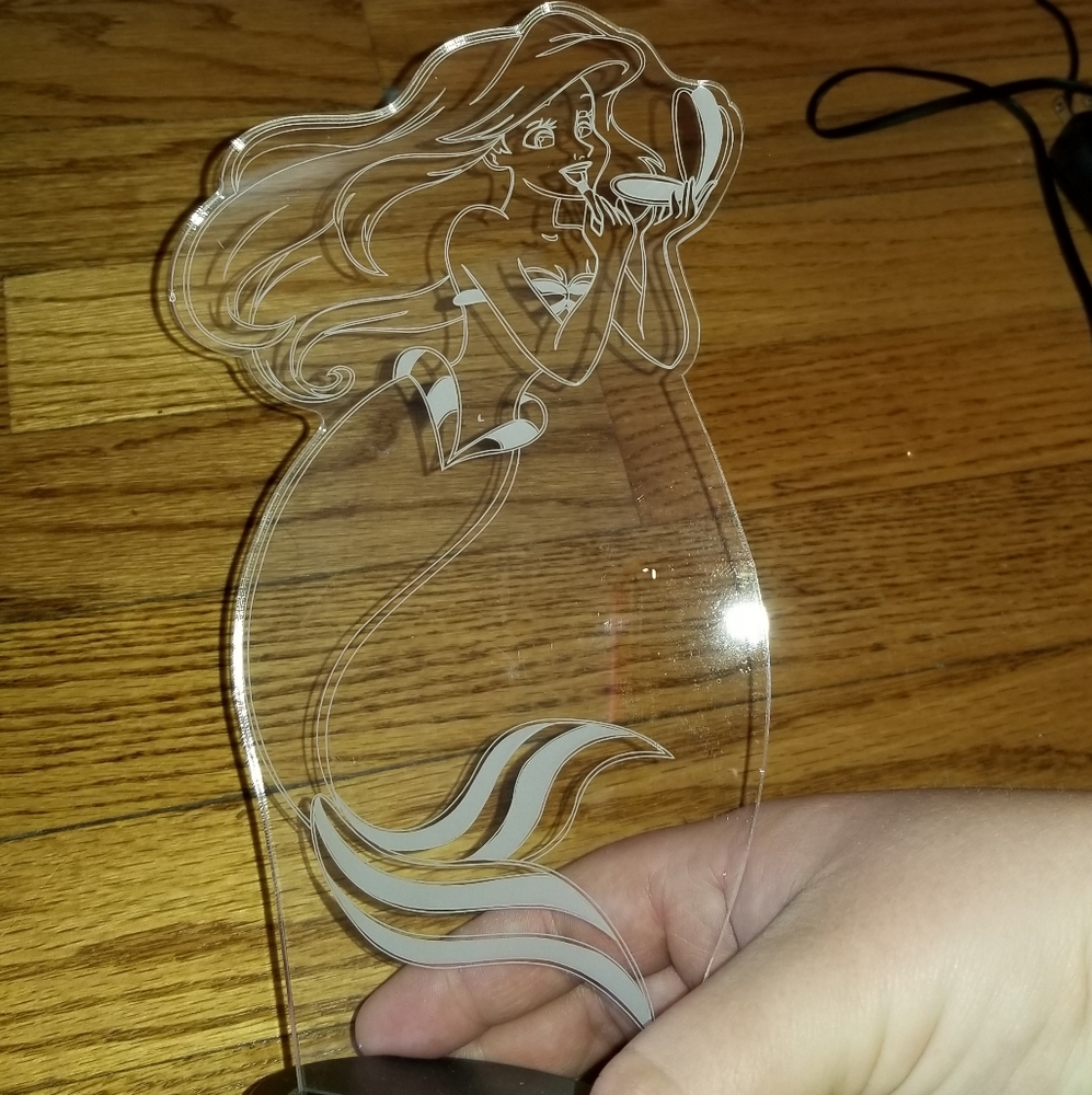 Disney Ariel Standing Night Light - Picture 2 of 6